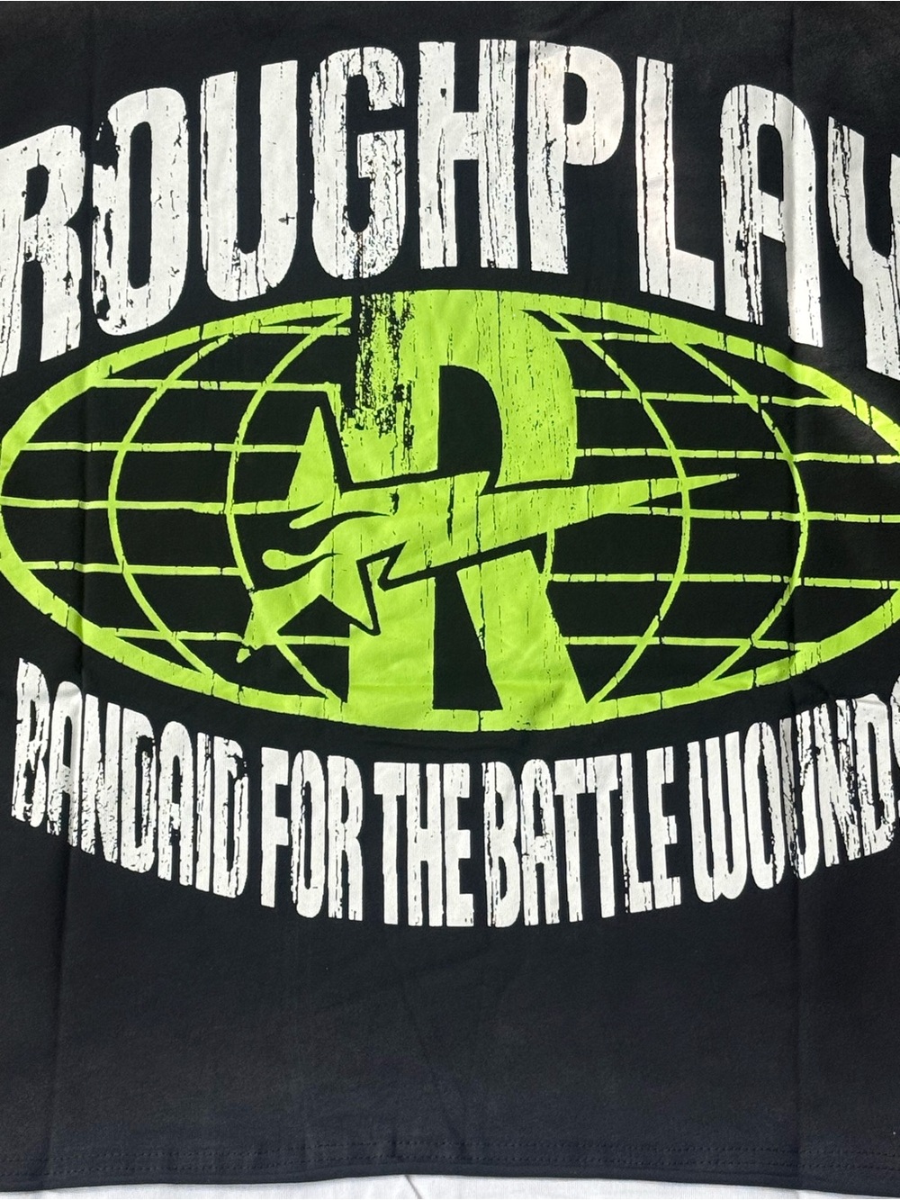 Black Rough Play T-Shirt - Picture 4 of 5